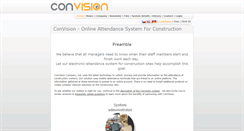 Desktop Screenshot of convision.cz