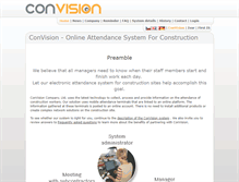 Tablet Screenshot of convision.cz